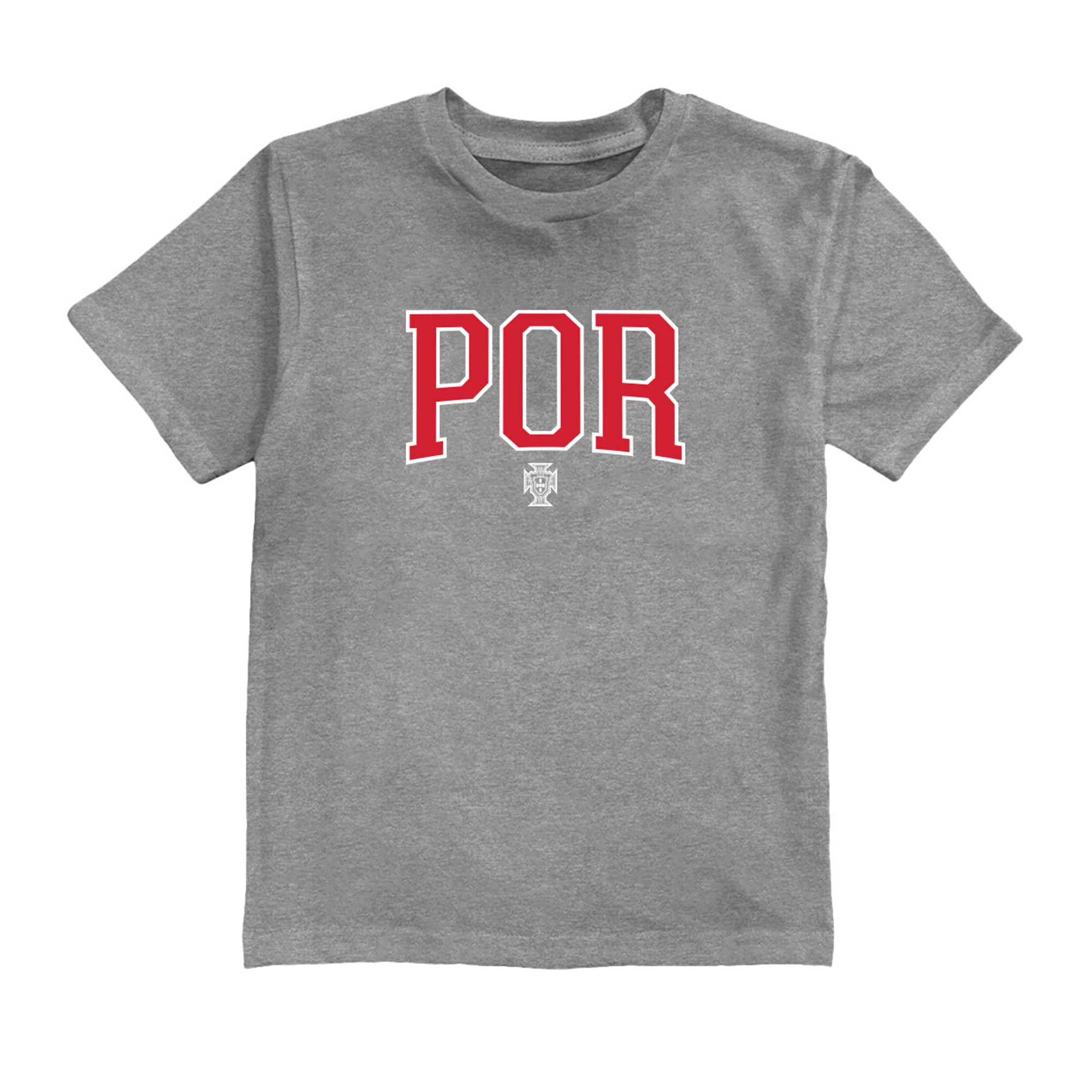Toddler Vive La Fete Gray Portugal National Team POR Logo T-Shirt