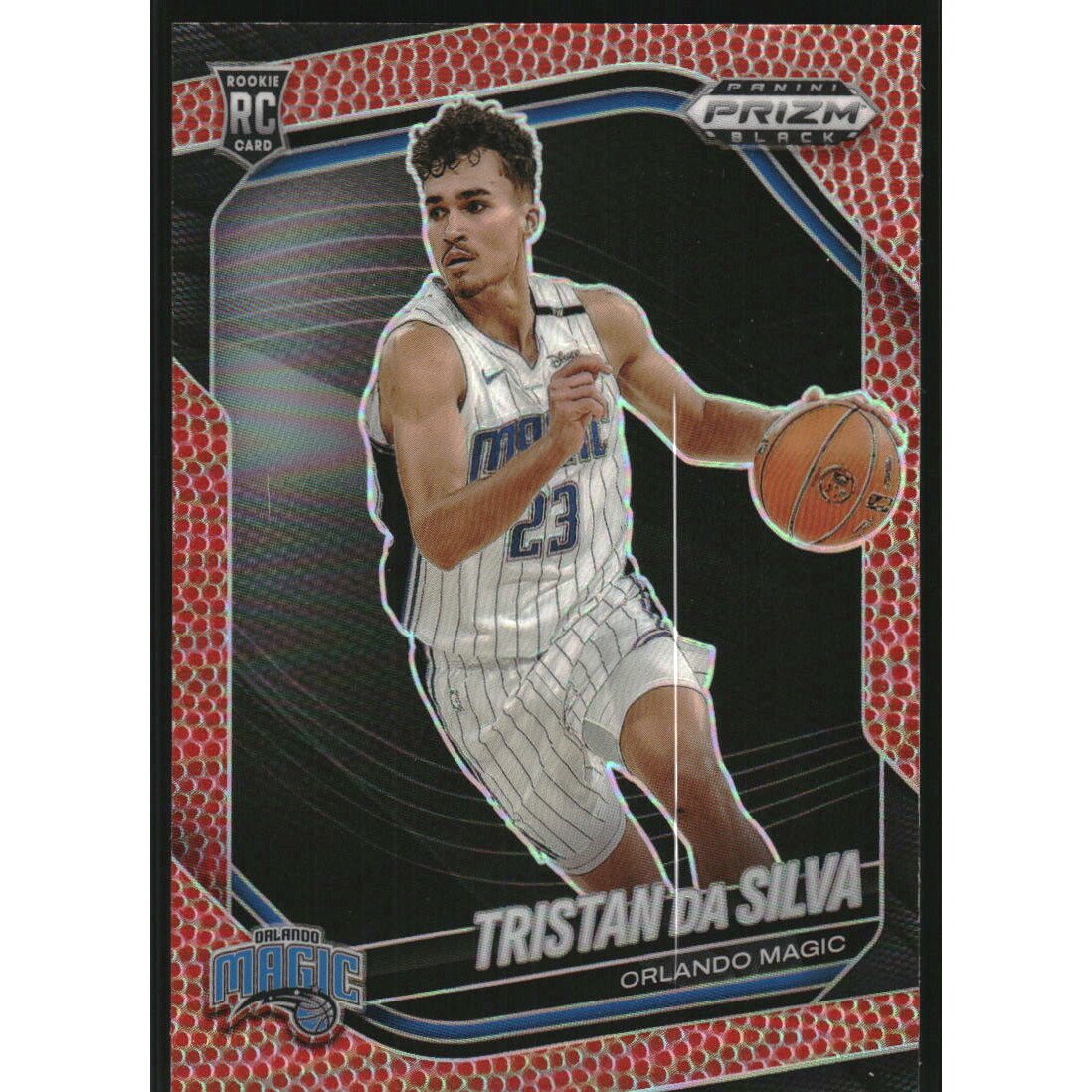 2024-25 Panini Prizm Black Prizms Basketball #87 Tristan da Silva. rookie card picture