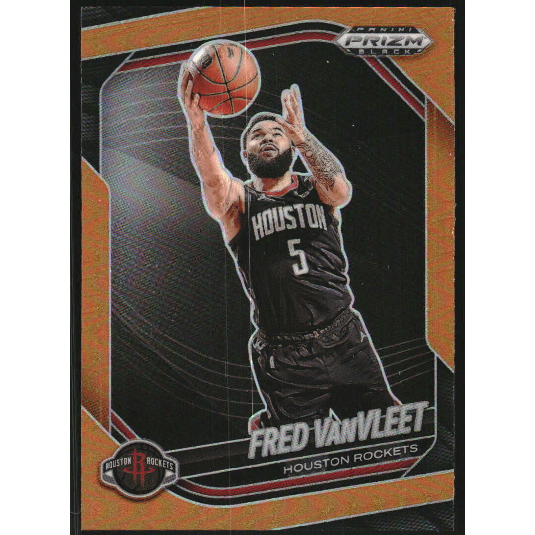 2024-25 Panini Prizm Black Prizms Orange #113 Fred VanVleet 2024-25 Panini Prizm Black Prizms Orange #113 Fred VanVleet