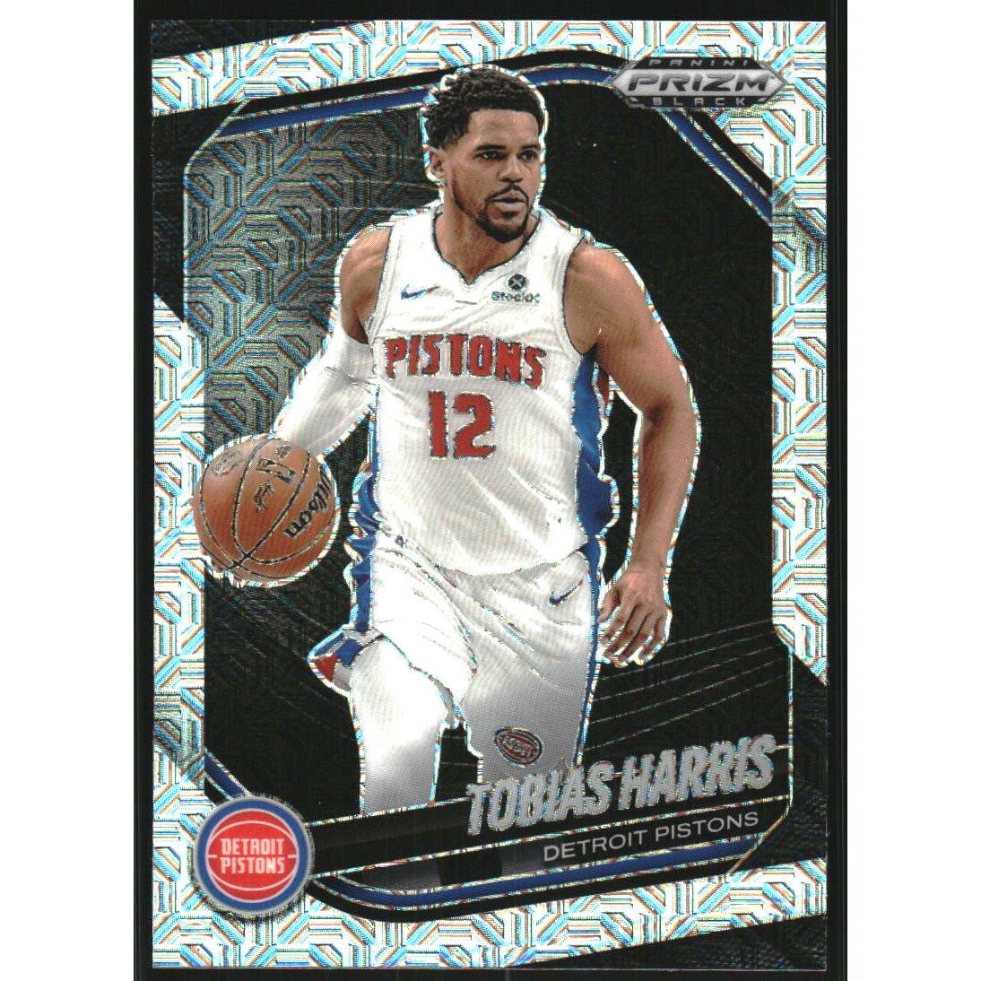 2024-25 Panini Prizm Black Prizms Mojo #95 Tobias Harris. rookie card picture