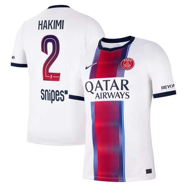 Maillot Extérieur Stadium PSG Nike 26/27 avec flocage Hakimi 2
