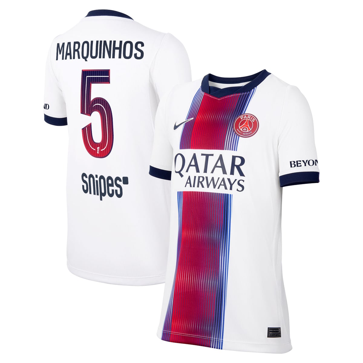 Maillot Extérieur Stadium PSG Nike 26/27 - Enfant avec flocage Marquinhos 5