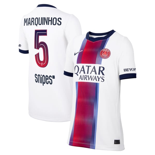 Maillot Extérieur Stadium PSG Nike 26/27 - Enfant avec flocage Marquinhos 5
