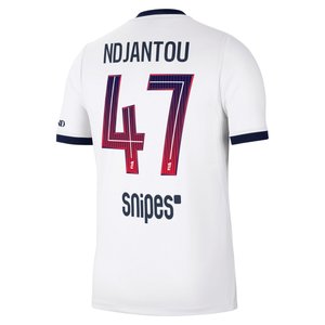 Maillot Extérieur Stadium PSG Nike 26/27 avec flocage Ndjantou 47, vue 4