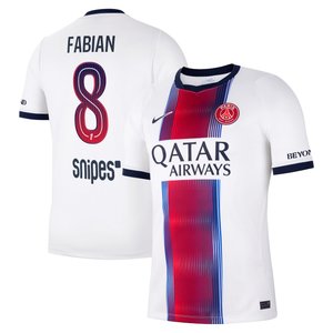 Maillot Extérieur Stadium PSG Nike 26/27 avec flocage Fabian 8, vue 2
