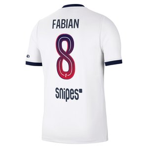 Maillot Extérieur Stadium PSG Nike 26/27 avec flocage Fabian 8, vue 4