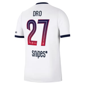 Maillot Extérieur Stadium PSG Nike 26/27 avec flocage Dro 27, vue 4