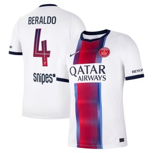 Maillot Extérieur Stadium PSG Nike 26/27 avec flocage Beraldo 4, vue 1