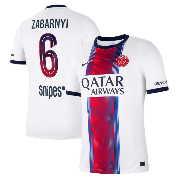 Maillot Extérieur Stadium PSG Nike 26/27 avec flocage Zabarnyi 6