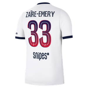 Maillot Extérieur Stadium PSG Nike 26/27 avec flocage Zaïre-Emery 33, vue 4