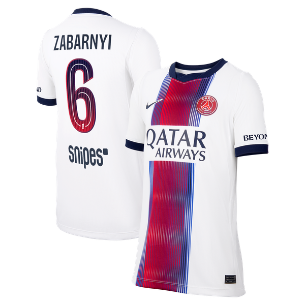 Maillot Extérieur Stadium PSG Nike 26/27 - Enfant avec flocage Zabarnyi 6