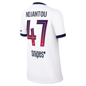 Maillot Extérieur Stadium PSG Nike 26/27 - Enfant avec flocage Ndjantou 47, vue 4
