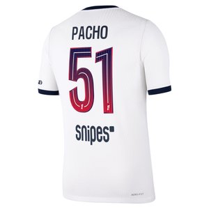 Maillot Extérieur Match PSG Nike Aero-FIT 26/27 avec flocage Pacho 51, vue 4