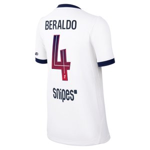 Maillot Extérieur Stadium PSG Nike 26/27 - Enfant avec flocage Beraldo 4, vue 4