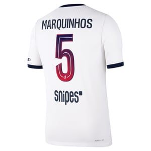 Maillot Extérieur Match PSG Nike Aero-FIT 26/27 avec flocage Marquinhos 5, vue 4