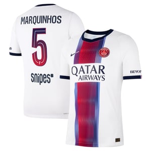 Maillot Extérieur Match PSG Nike Aero-FIT 26/27 avec flocage Marquinhos 5, vue 1