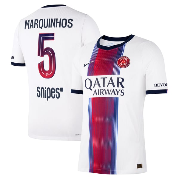 Maillot Extérieur Match PSG Nike Aero-FIT 26/27 avec flocage Marquinhos 5