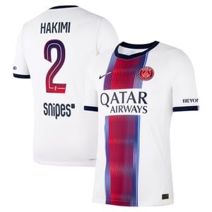 Maillot Extérieur Match PSG Nike Aero-FIT 26/27 avec flocage Hakimi 2, vue 2