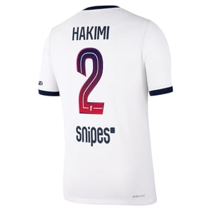Maillot Extérieur Match PSG Nike Aero-FIT 26/27 avec flocage Hakimi 2, vue 4