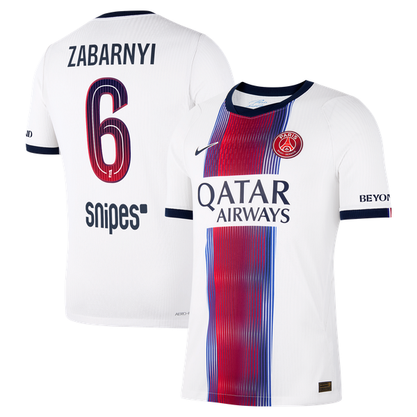 Maillot Extérieur Match PSG Nike Aero-FIT 26/27 avec flocage Zabarnyi 6