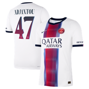 Maillot Extérieur Match PSG Nike Aero-FIT 26/27 - Flocage Coupe Ndjantou 47, vue 1