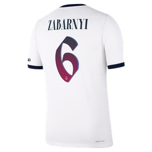 Maillot Extérieur Match PSG Nike Aero-FIT 26/27 - Flocage Coupe Zabarnyi 6, vue 4