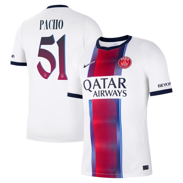 Maillot Extérieur Stadium PSG Nike 26/27 - Flocage Coupe Pacho 51