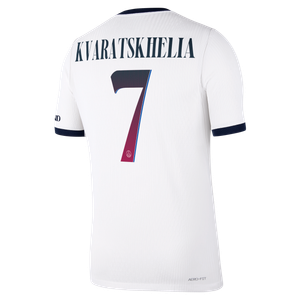 Maillot Extérieur Match PSG Nike Aero-FIT 26/27 - Flocage Coupe Kvaratskhelia 7, vue 4