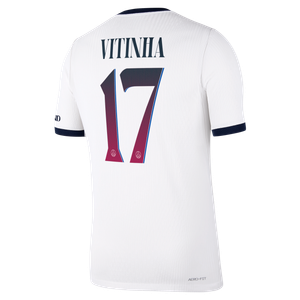 Maillot Extérieur Match PSG Nike Aero-FIT 26/27 - Flocage Coupe Vitinha 17, vue 4