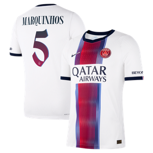 Maillot Extérieur Match PSG Nike Aero-FIT 26/27 - Flocage Coupe Marquinhos 5, vue 2