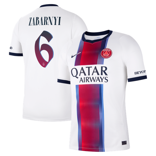 Maillot Extérieur Stadium PSG Nike 26/27 - Flocage Coupe Zabarnyi 6