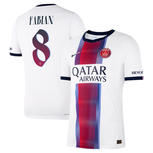 Maillot Extérieur Match PSG Nike Aero-FIT 26/27 - Flocage Coupe Fabian 8