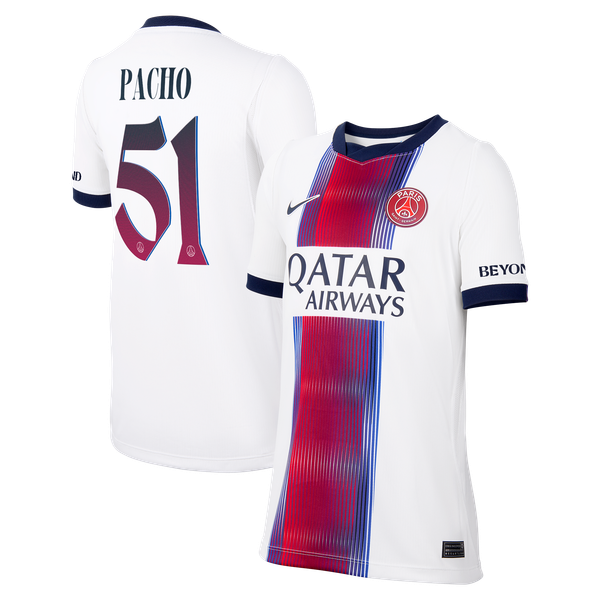 Maillot Extérieur Stadium PSG Nike 26/27 - Enfant - Flocage Coupe Pacho 51