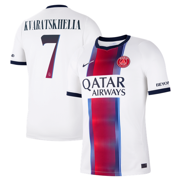 Maillot Extérieur Stadium PSG Nike 26/27 - Flocage Coupe Kvaratskhelia 7