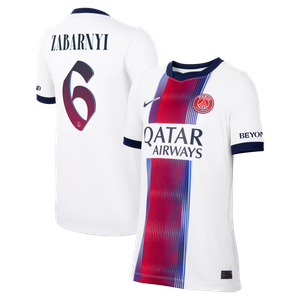 Maillot Extérieur Stadium PSG Nike 26/27 - Enfant - Flocage Coupe Zabarnyi 6, vue 1