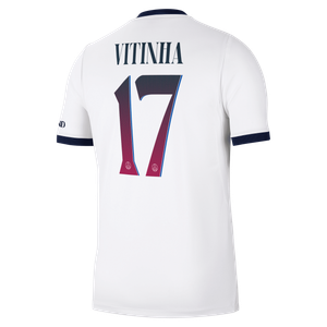 Maillot Extérieur Stadium PSG Nike 26/27 - Flocage Coupe Vitinha 17, vue 4