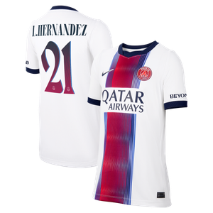 Maillot Extérieur Stadium PSG Nike 26/27 - Enfant - Flocage Coupe L.Hernandez 21, vue 2