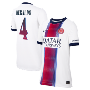 Maillot Extérieur Stadium PSG Nike 26/27 - Enfant - Flocage Coupe Beraldo 4, vue 2