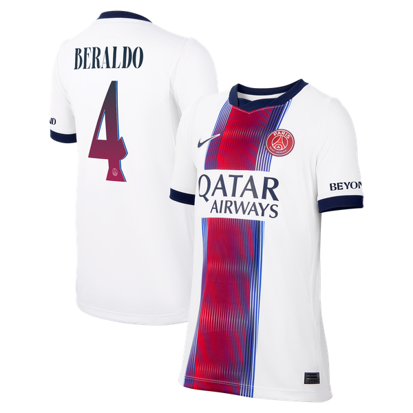Maillot Extérieur Stadium PSG Nike 26/27 - Enfant - Flocage Coupe Beraldo 4