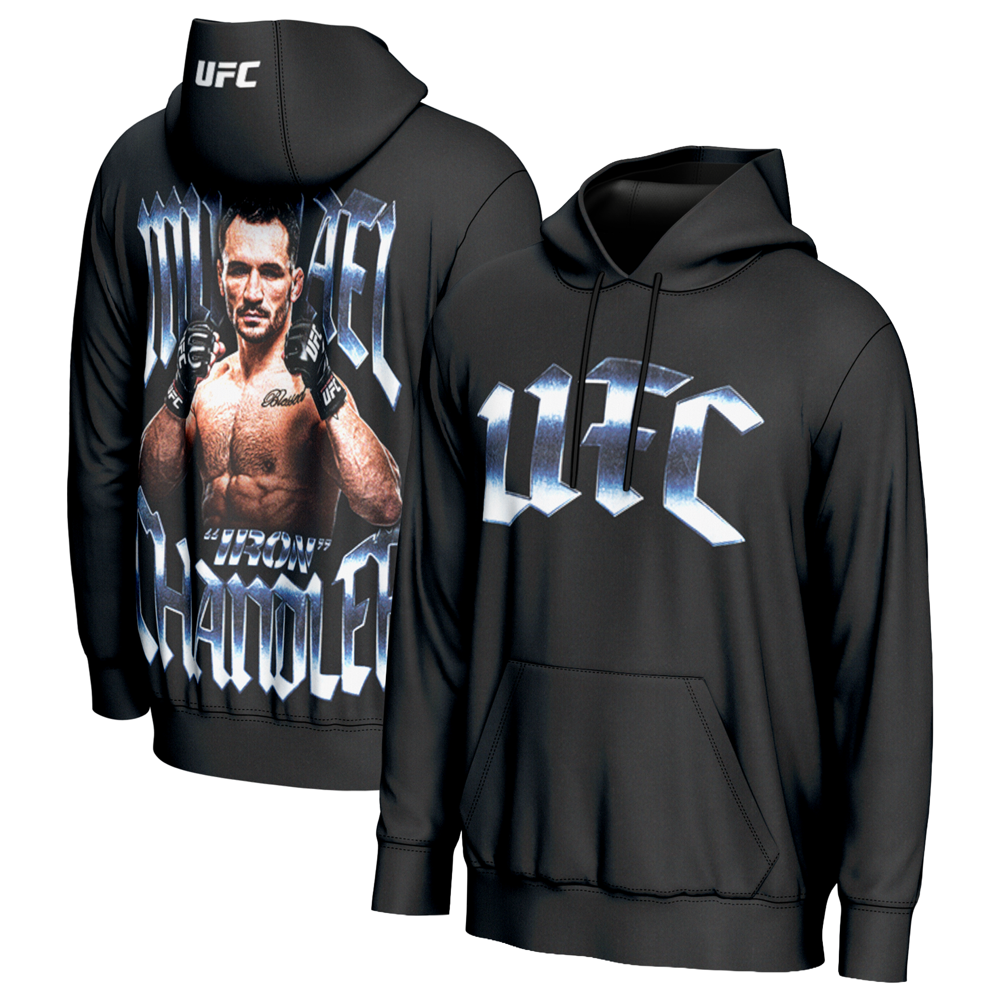 Men’s ProSphere Black Michael Chandler UFC Fighter Collection Hoodie Men’s ProSphere Black Michael Chandler UFC Fighter Collection Hoodie