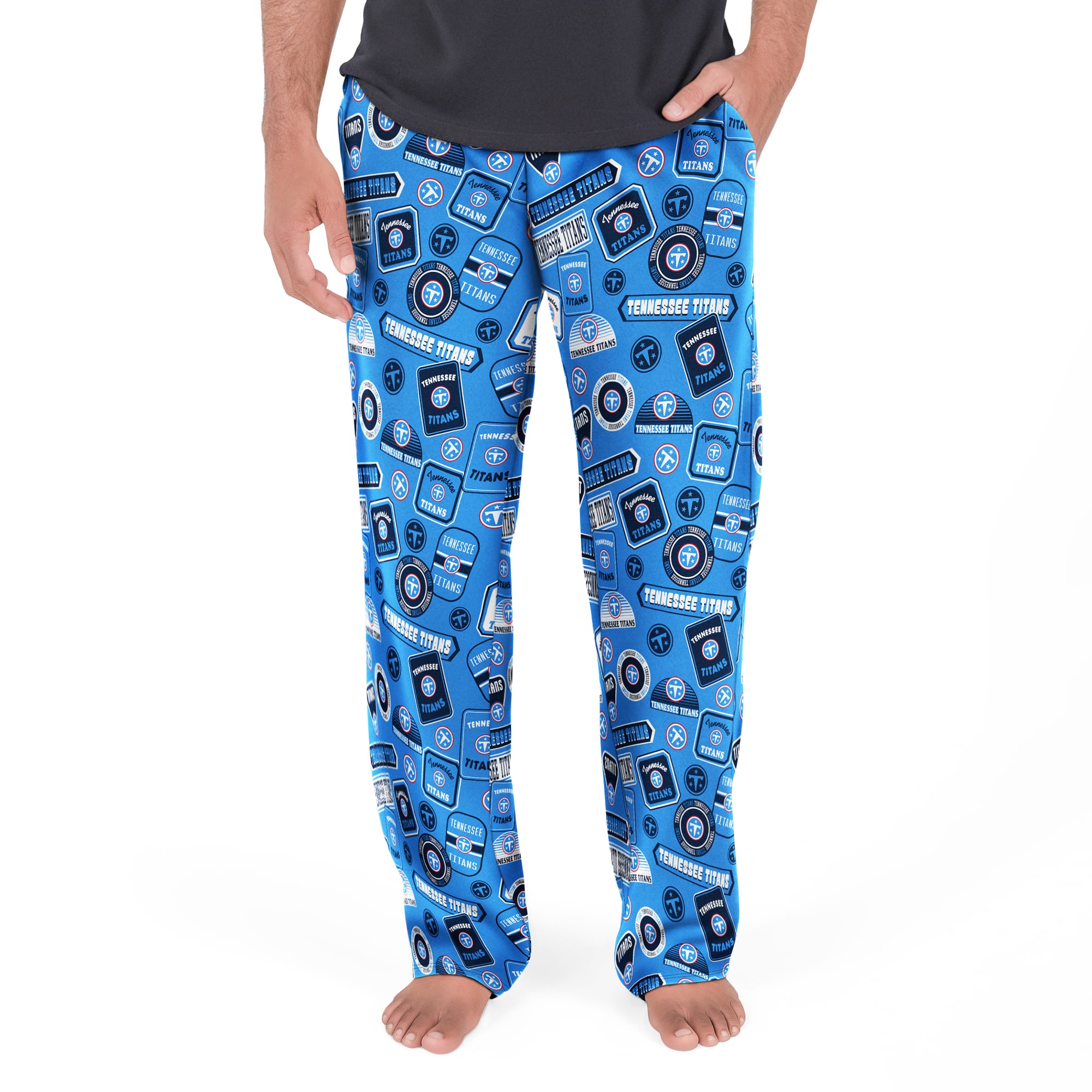 Men's Concepts Sport Light Blue Tennessee Titans Grady Pants