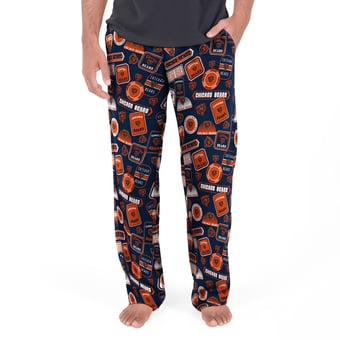 Men's Concepts Sport Navy Chicago Bears Grady Sleep Pants