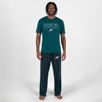 Men's Concepts Sport Midnight Green Philadelphia Eagles Highland Sleep Set