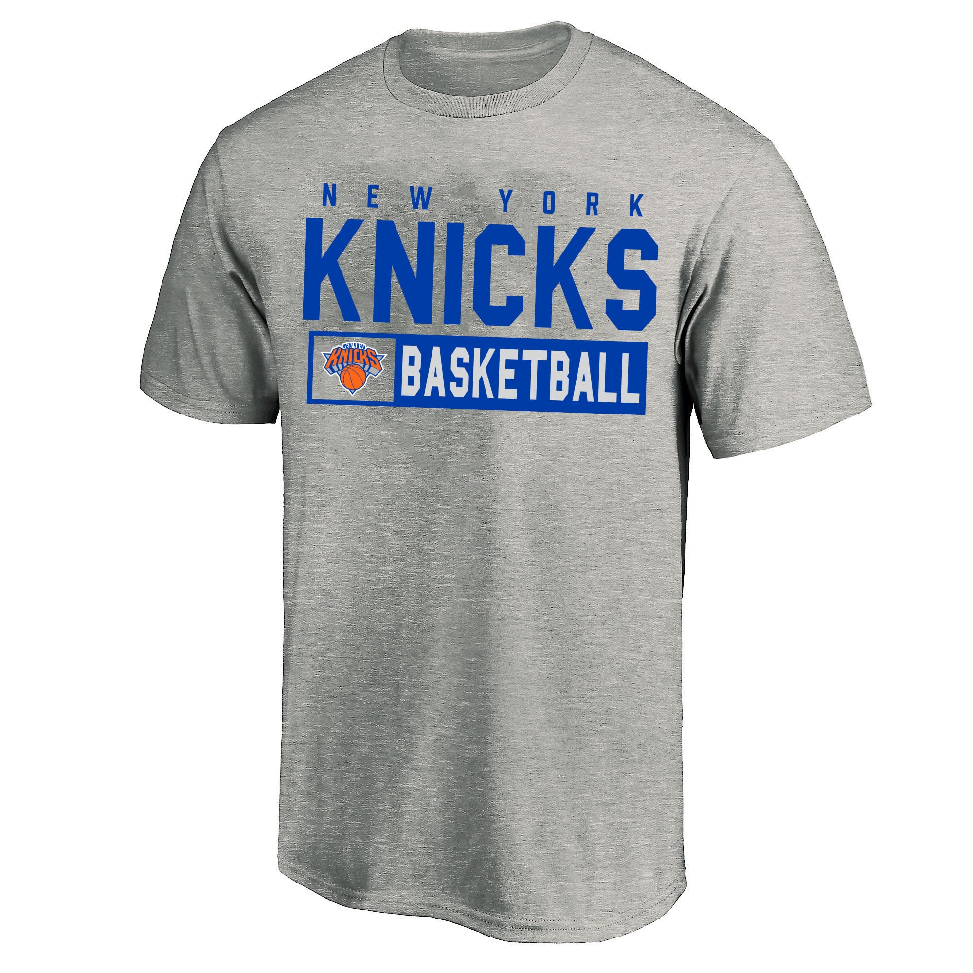 Men's Profile Heather Gray New York Knicks Big & Tall Line T-Shirt