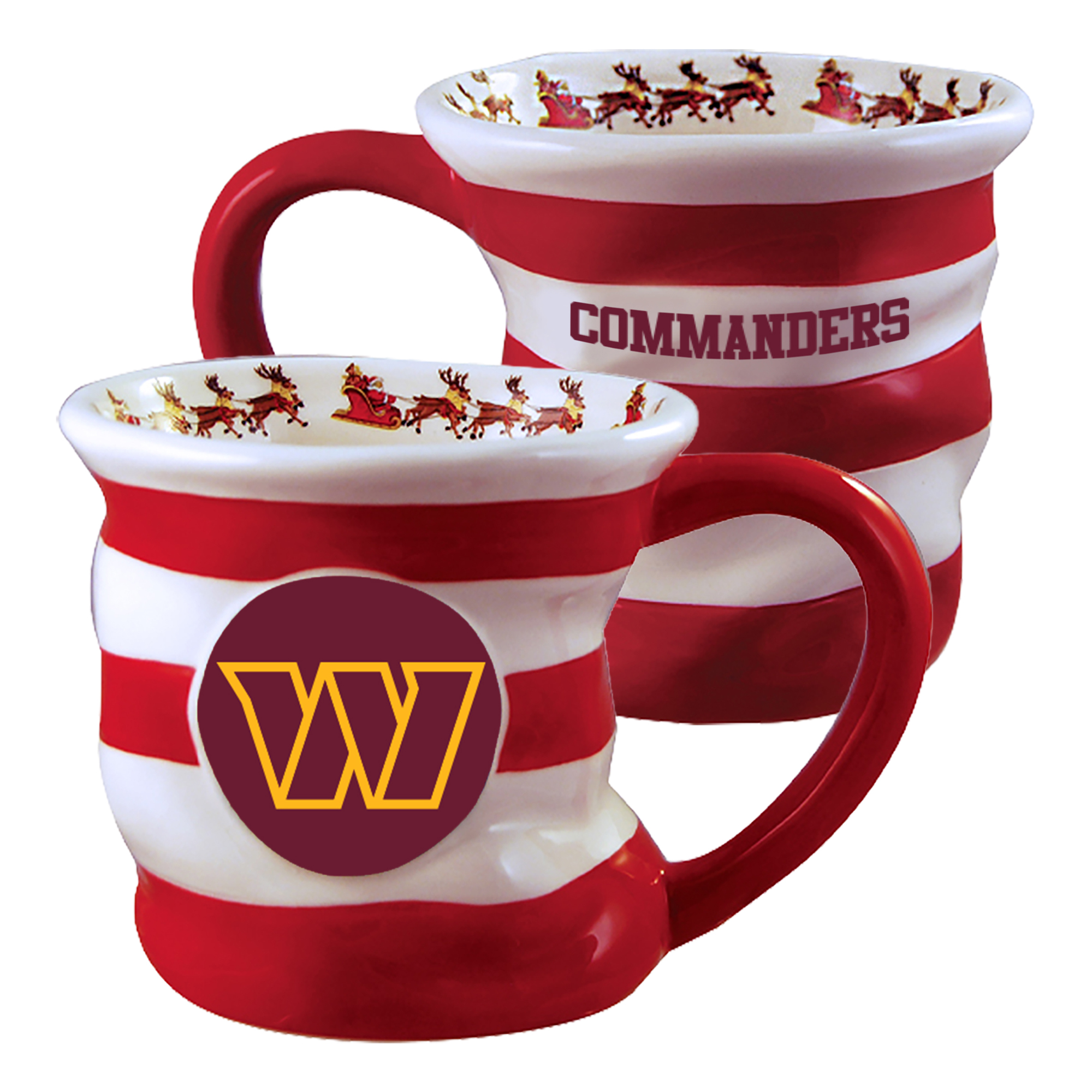 The Memory Company Washington Commanders 18oz. Holiday Stocking Mug