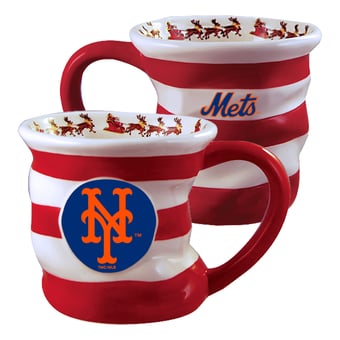 The Memory Company New York Mets 18oz. Holiday Stocking Mug