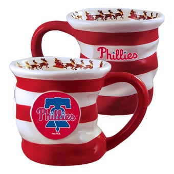 The Memory Company Philadelphia Phillies 18oz. Holiday Stocking Mug