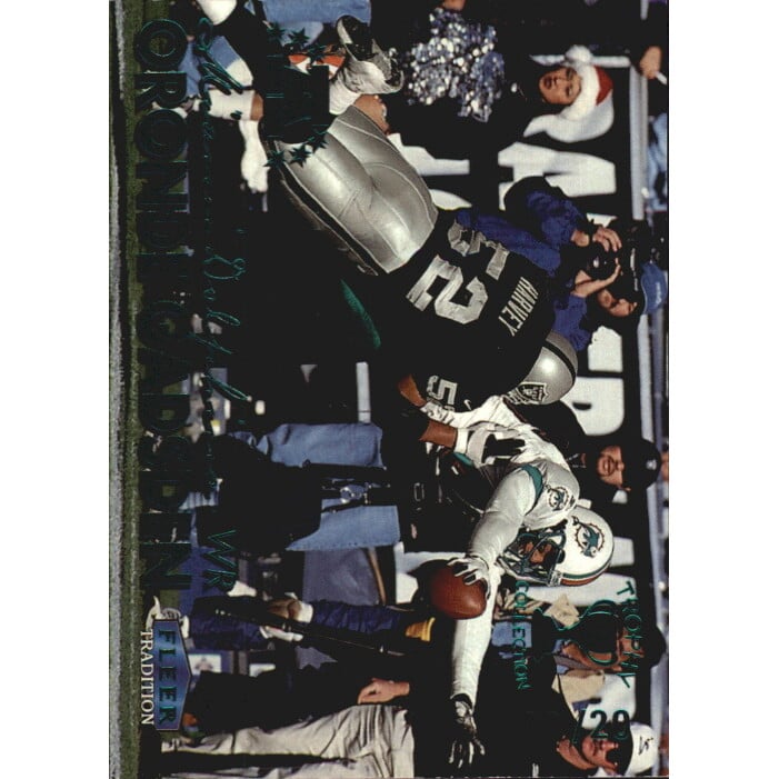 1999 Fleer Tradition Trophy Collection #90 Oronde Gadsden. rookie card picture