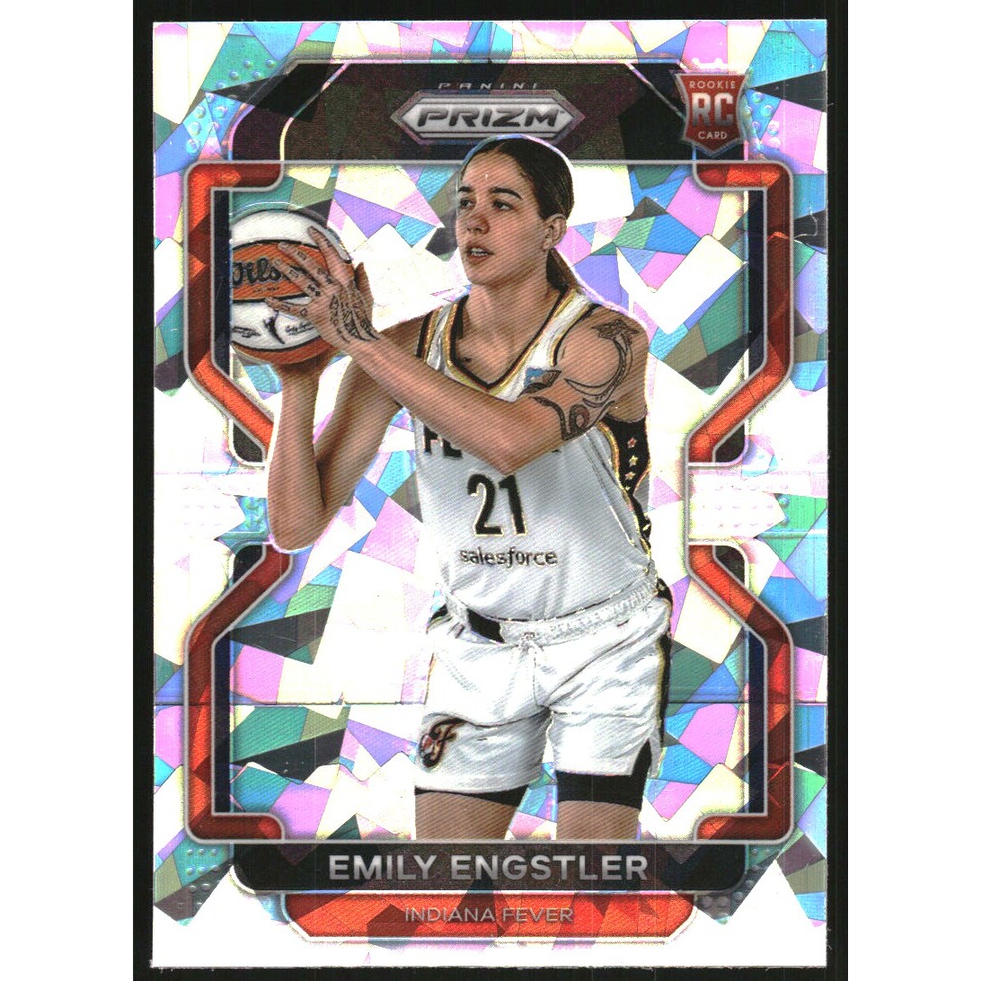 2022 Panini Prizm WNBA Prizms Ice #184 Emily Engstler 2022 Panini Prizm WNBA Prizms Ice #184 Emily Engstler