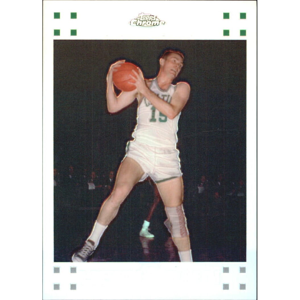 2007-08 Topps Chrome Refractors #63 Tom Heinsohn. rookie card picture